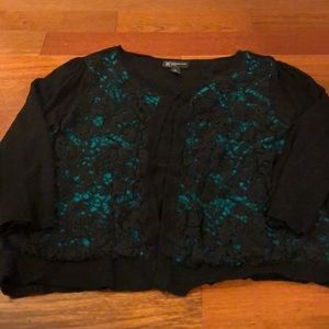 INC bolero sweater size 1X